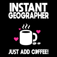 Instant Geographer Just Add Coffee Nature V-neck Tee | Artistshot