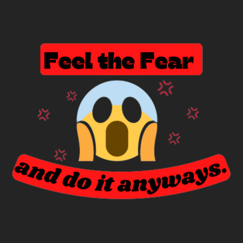 Feel The Fear And Do It Anyway Quote Aesthetic 3/4 Sleeve Shirt by rosurarialas3 | Artistshot