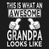 This Is What An Awesome Grandpa Looks Like Funny Hoodie & Jogger Set | Artistshot