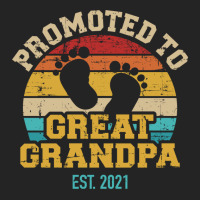 Promoted To Great Grandpa 2021 Vintage Aesthetic 3/4 Sleeve Shirt | Artistshot