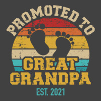 Promoted To Great Grandpa 2021 Vintage Aesthetic Vintage T-shirt | Artistshot