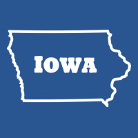 Iowa Outline Text Tumblr T-shirt | Artistshot