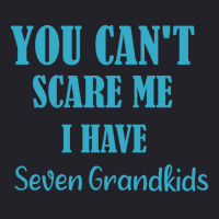 You Cant Scare Me I Have Seven Grandkids Funny Gif Unisex Sherpa-lined Denim Jacket | Artistshot