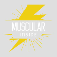 Muscular Inside Red V-neck Tee | Artistshot