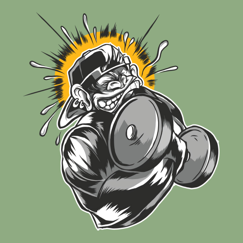 Muscular Monkey Gym Girl Graphic T-shirt by bafixtreemm | Artistshot