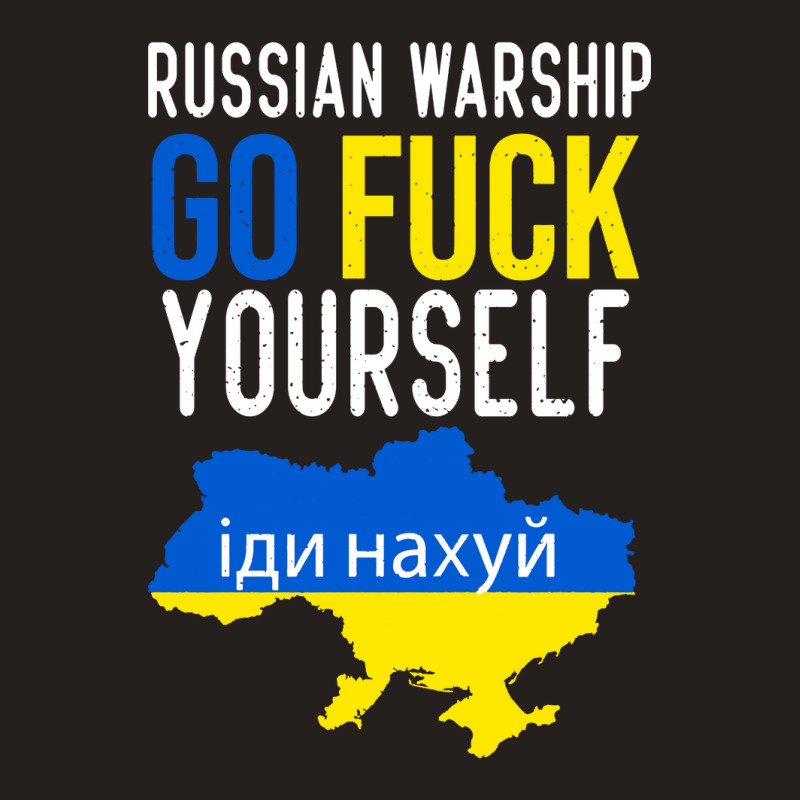 Russian Warship Go Fuck Yourself Tank Top | Artistshot