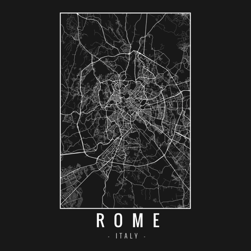 Rome Map Retro Flannel Shirt | Artistshot