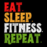 Eat Sleep Fitness Repeat Fitness Lover Red Pocket T-shirt | Artistshot