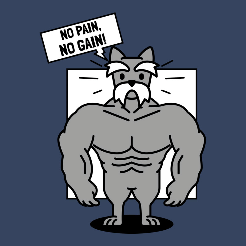 No Pain No Gain Gym Dog Cute Exclusive T-shirt by horathmheannj | Artistshot