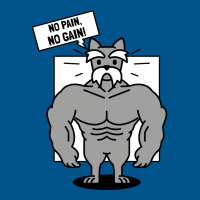 No Pain No Gain Gym Dog Cute Classic T-shirt | Artistshot