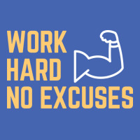 Work Hard No Excuses Vintage Zipper Hoodie | Artistshot