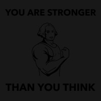 You Are Stronger Than You Think Quote Flannel Shirt | Artistshot