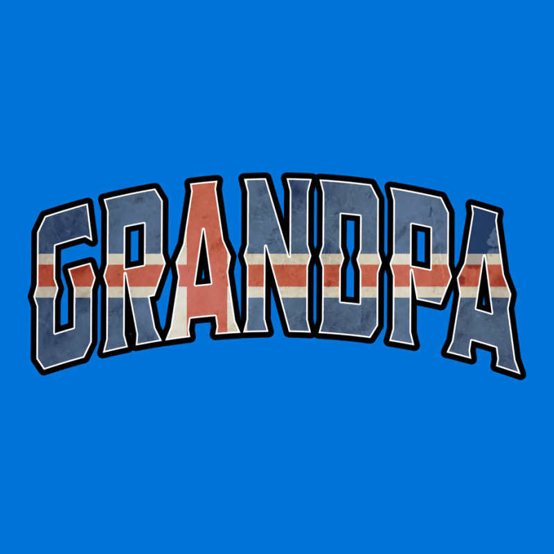 Grandpa Icelandic Vintage Heritage Dna Flag Girl Graphic T-shirt | Artistshot