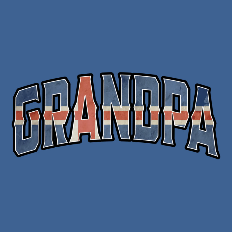 Grandpa Icelandic Vintage Heritage Dna Flag Girl Men's Polo Shirt | Artistshot