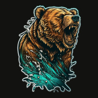 Bear Angry 3 Scorecard Crop Tee | Artistshot