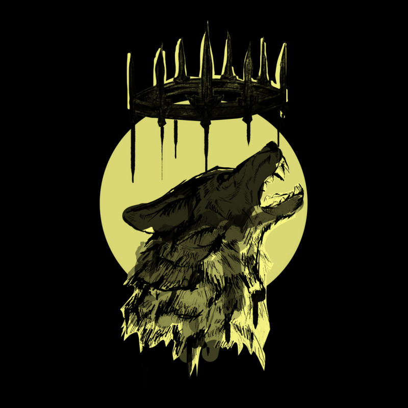 Wolf   The King V-Neck Tee by amdremahoudy | Artistshot