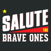 Salute The Brave Ones Blue Women's Triblend Scoop T-shirt | Artistshot