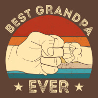 Vintage Best Grandpa Ever Fist Bump Funny Fathers T-shirt | Artistshot