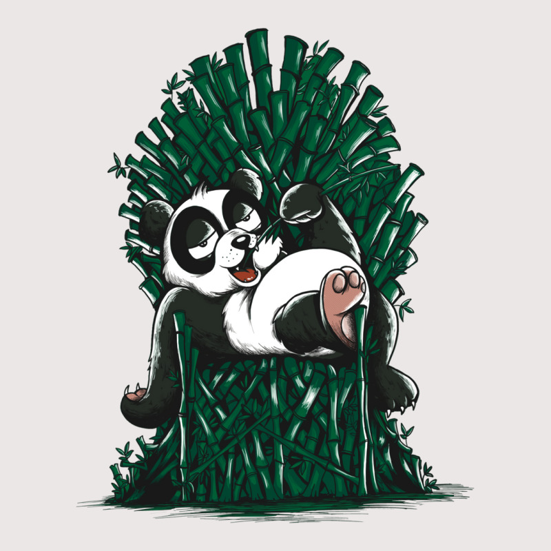 Panda On Throne Pocket T-shirt | Artistshot