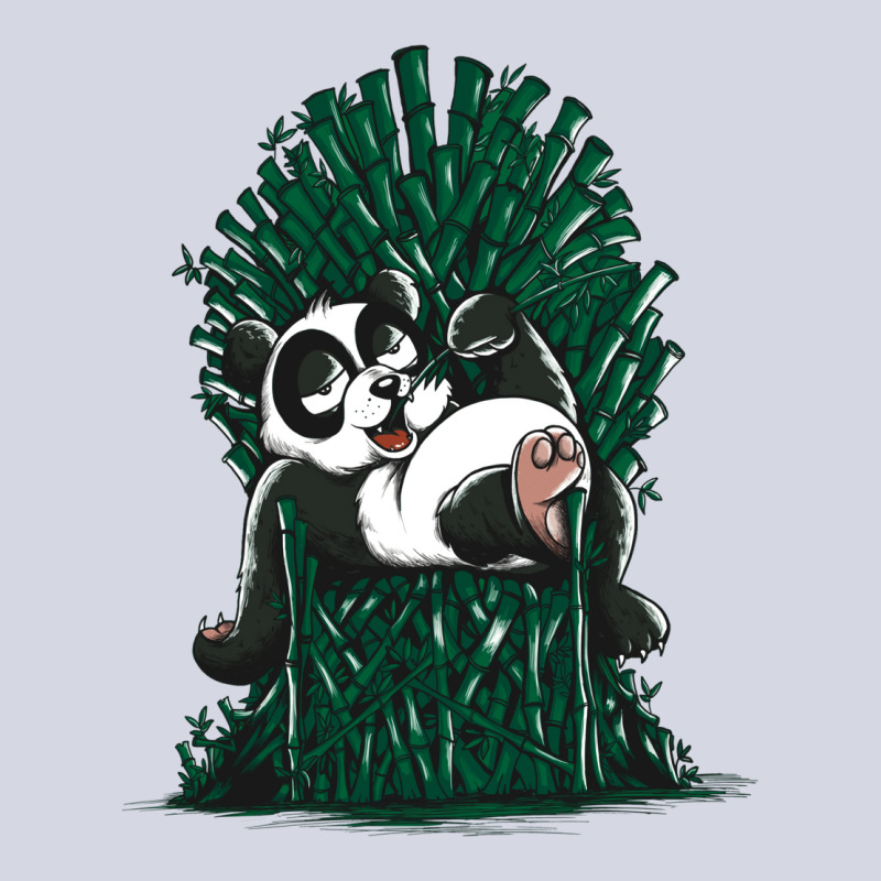 Panda On Throne Fleece Short | Artistshot