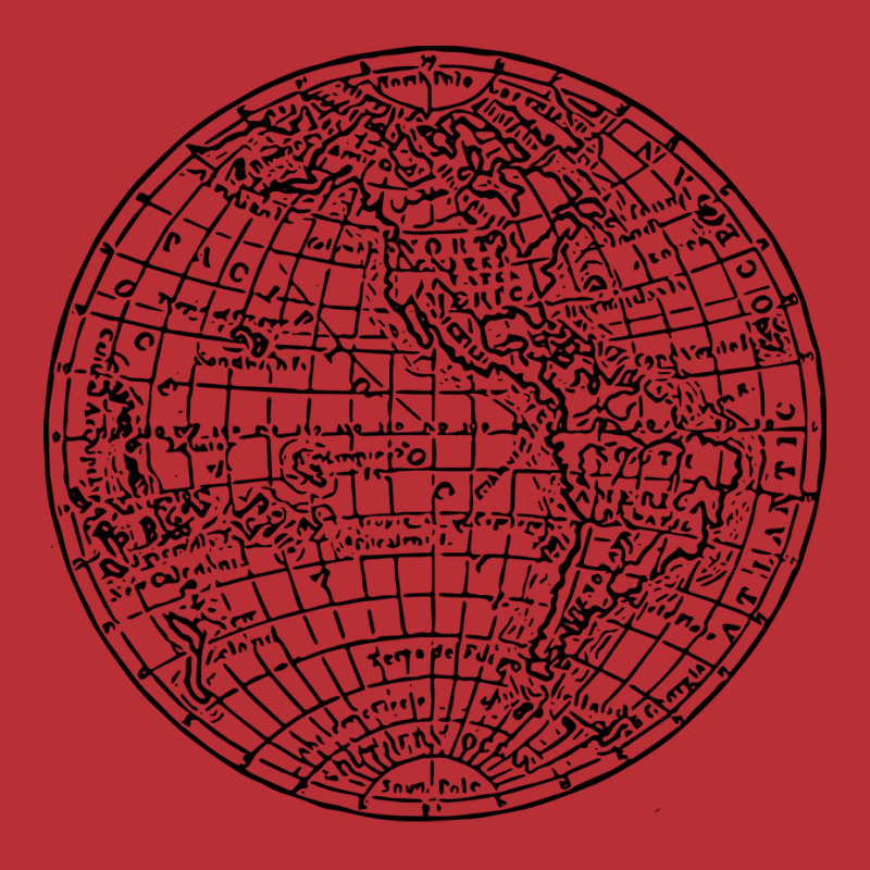 Vintage Globe Old World Map Design Humor T-shirt | Artistshot