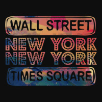 New York City Wall Street Times Square New York Ne Crop Top | Artistshot