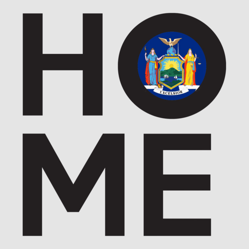 New York State Flag Home Exclusive T-shirt by dapoteequeen0 | Artistshot