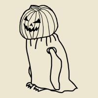 Minimal Penguin Wearing Halloween Costume Outline Cropped Hoodie | Artistshot