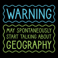 Warning May Spontaneously Start Talking About Geog Kids Cap | Artistshot