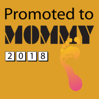 Promoted To Mommy 2018 Funny New Mom T-shirt | Artistshot