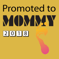 Promoted To Mommy 2018 Funny New Mom Classic T-shirt | Artistshot