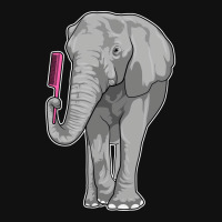 Elephant As Hairdresser With Comb Nature Graphic T-shirt | Artistshot