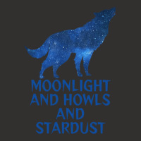 Midnight Blue Sapphire Milky Way Galaxy Wolf   Moo Champion Hoodie | Artistshot