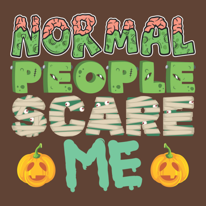 Halloween Costume Normal People Scare Me Pumpkin C T-shirt | Artistshot