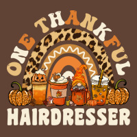 One Thankful Hairdresser Thanksgiving Rainbow Leop T-shirt | Artistshot