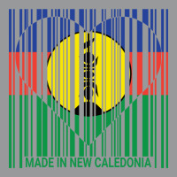 New Caledonia New Caledonian Barcode Love Flag Crewneck Sweatshirt | Artistshot