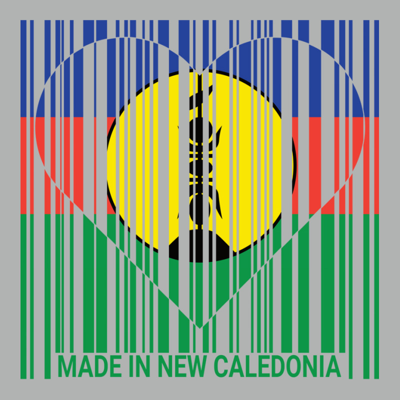 New Caledonia New Caledonian Barcode Love Flag Zipper Hoodie by ireneewaffaa9 | Artistshot