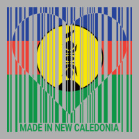 New Caledonia New Caledonian Barcode Love Flag Exclusive T-shirt | Artistshot