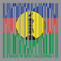 New Caledonia New Caledonian Barcode Love Flag Men's 3/4 Sleeve Pajama Set | Artistshot