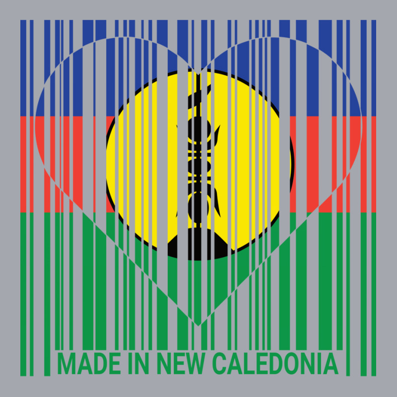 New Caledonia New Caledonian Barcode Love Flag Long Sleeve Shirts by ireneewaffaa9 | Artistshot