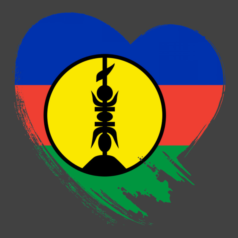 New Caledonia New Caledonian Heart Love Flag Vintage T-Shirt by ireneewaffaa9 | Artistshot