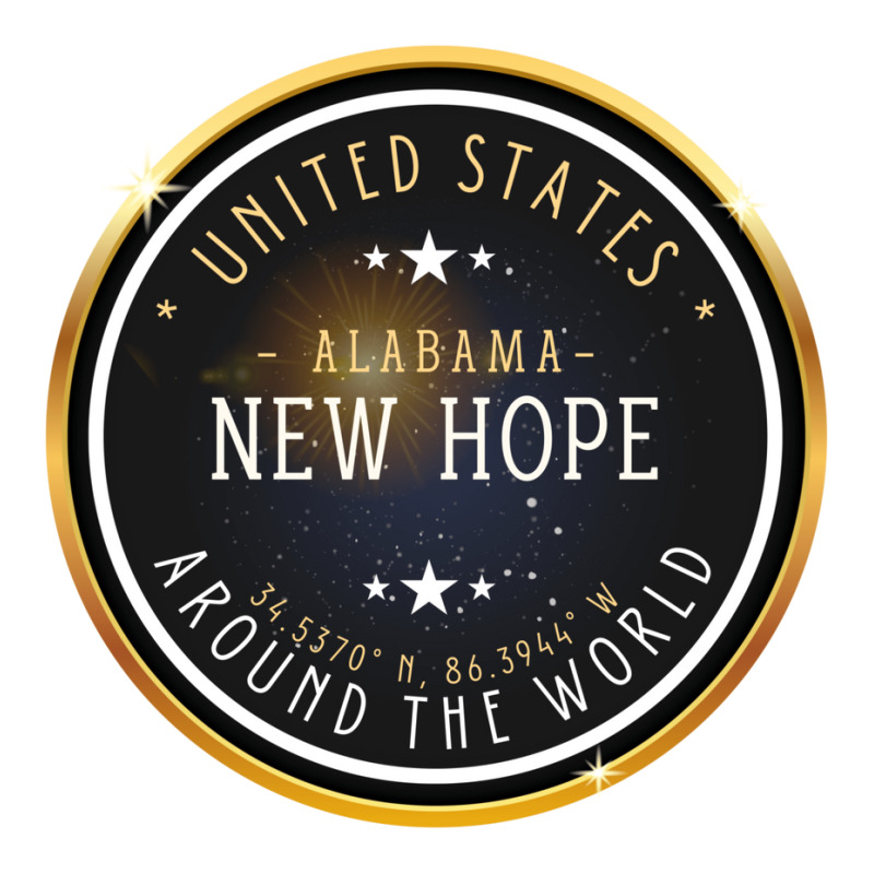 New Hope City Alabama Souvenir  New Hope Coordinat 3/4 Sleeve Shirt by salayobatrazf | Artistshot