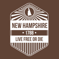 New Hampshire State Motto Graphic   Live Free Or D T-shirt | Artistshot