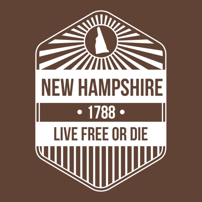 New Hampshire State Motto Graphic   Live Free Or D T-shirt | Artistshot