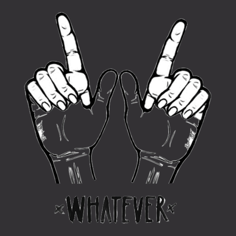 Whatever Hands Vintage Hoodie | Artistshot