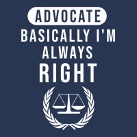 Advocate Basically I'm Always Right Men Denim Jacket | Artistshot