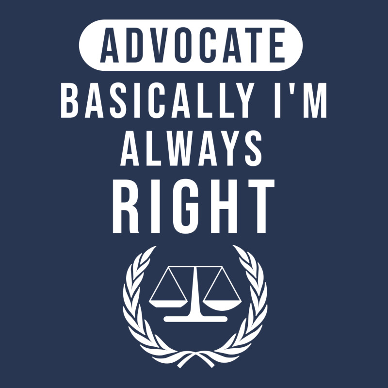 Advocate Basically I'm Always Right Men Denim Jacket | Artistshot