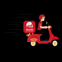 Illustration Of Pizza Delivery Unisex Jogger | Artistshot