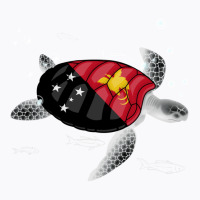 Papua New Guinea Turtle T-shirt | Artistshot