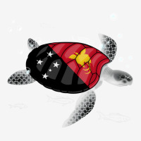 Papua New Guinea Turtle Graphic T-shirt | Artistshot